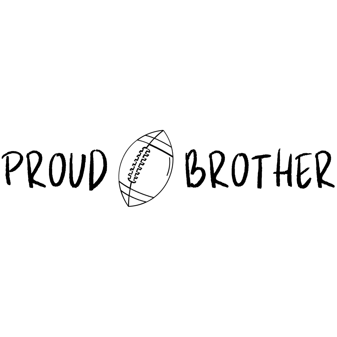 Proud Brother Football T-Shirt
