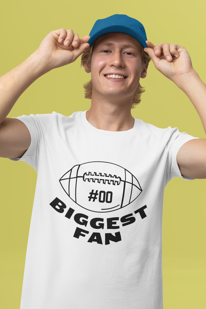 Biggest Fan Football T-Shirt