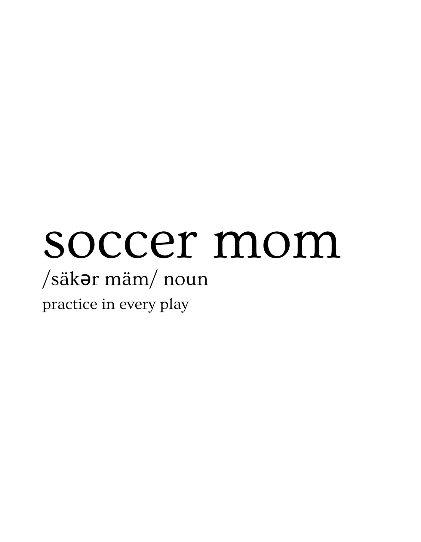 Soccer Mom Definition